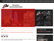 Tablet Screenshot of apartmentscenterbcn.com